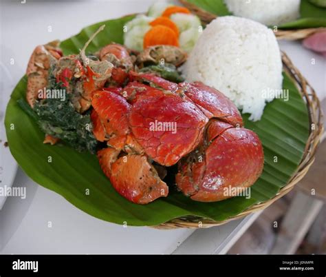 Coconut Crab Cooking