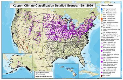 Brian B.'s Climate Blog: Köppen Climate Classification Changes: 1981 ...