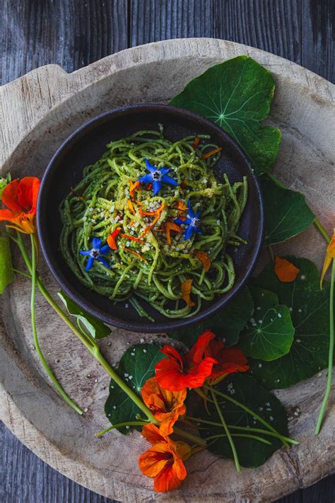 Nasturtium Pesto Recipe — Amalgam Kitchen