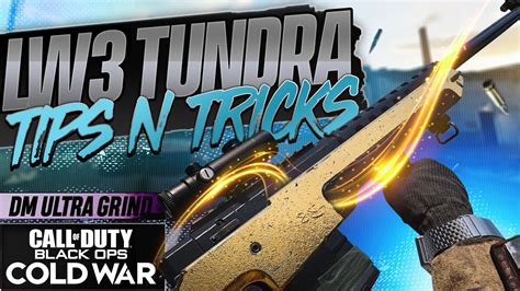 LW3 TUNDRA GOLD Sniper CAMO Tips N Tricks I LOVE SNIPING IN COLD WAR