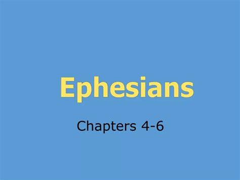 Ppt Ephesians Powerpoint Presentation Free Download Id9396932