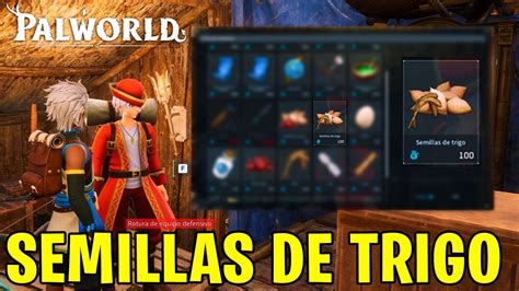 Como CONSEGUIR TRIGO Y SEMILLA DE TRIGO En PALWORLD YouTube