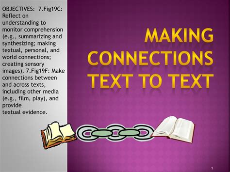 Ppt Making Connections Text To Text Powerpoint Presentation Free