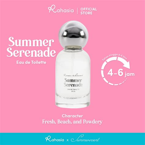 Jual Rahasia Beauty X Summerscent Summer Serenade Parfum Edt Ml