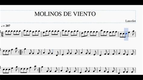 Molinos De Viento En Violin Pentagrama YouTube