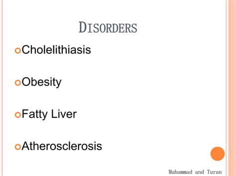 Disorders Of Lipid Metabolism Ppt