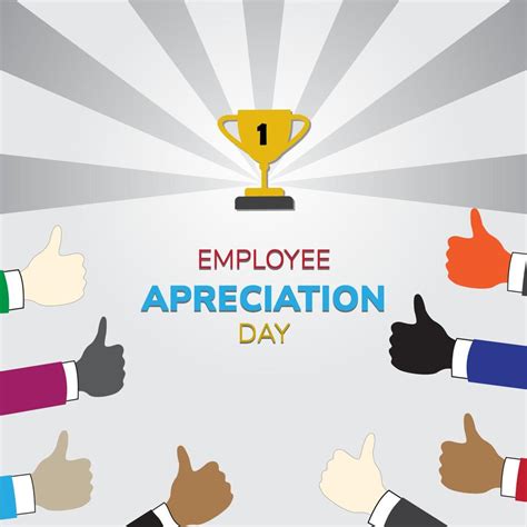 Employee appreciation day background design 20810723 Vector Art at Vecteezy