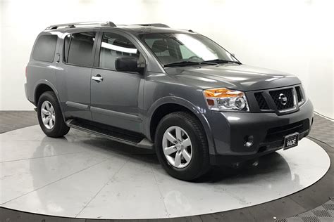 Pre Owned Nissan Armada Sv Sport Utility In St George