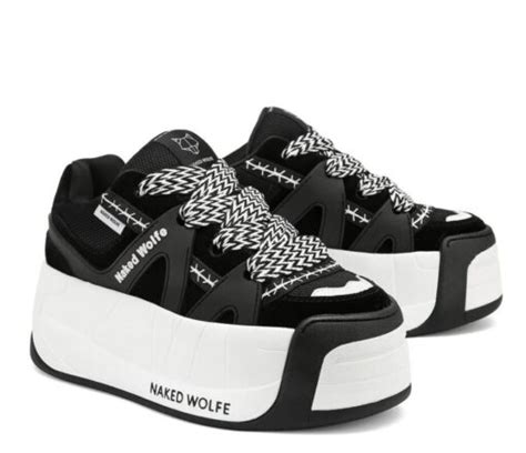 Кроссовки Naked Wolfe Slide Black купить в Москве с доставкой по РФ