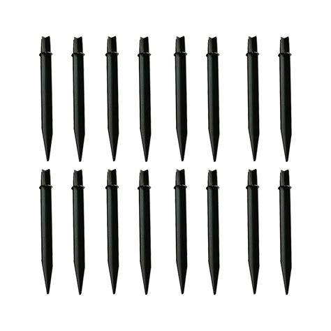 Zhouqiannn 16pcs Ground Plug Lights Stakes Ground Light Solar Garden Replacement Lamp Plugyard