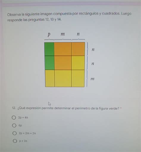 Observa La Siguiente Imagen Compuesta Por Rect Ngulos Y Cuadrados