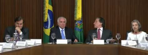 TEMER OFERECE A GOVERNADORES EMPRÉSTIMO DE R 42 BILHÕES PARA