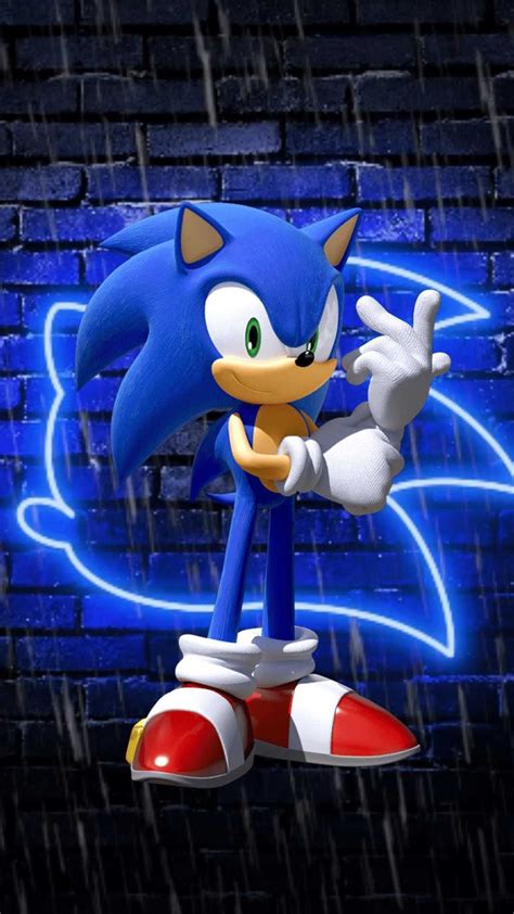 Sonic Wallpaper Sonic Wallpaper With The Keywords Blue Sonic Cartoon