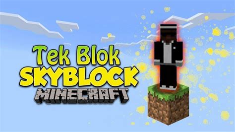 Tek Blok Minecraft B L M Youtube