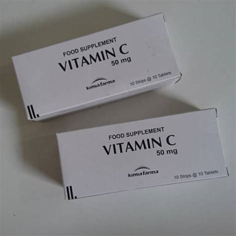 Jual VITAMIN C Kimia Farma 50mg 100 Tablet Shopee Indonesia