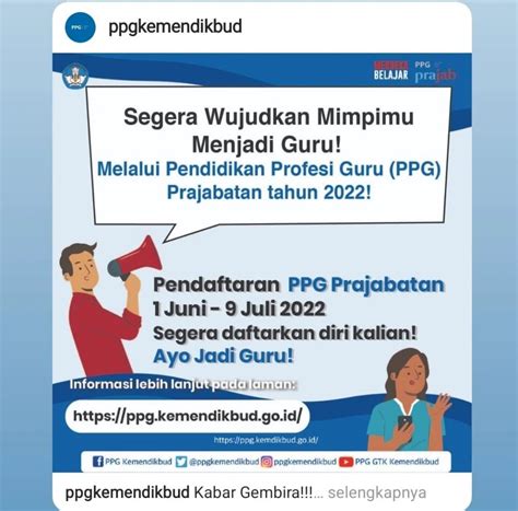 Syarat Dan Tahapan Pendaftaran Ppg Prajabatan 2022 Lengkap Halaman 2