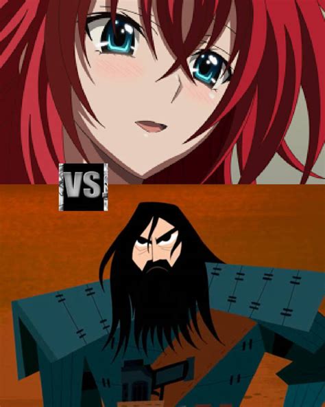 Rias Gremory Vs Samurai Jack By 8410 On Deviantart