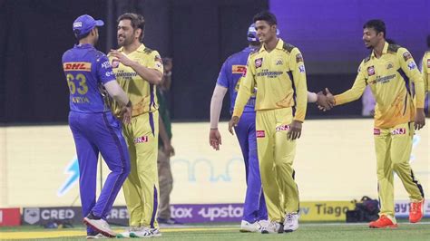 CSK vs MI IPL 2023: Head To Head, Stats, Record in MA Chidambaram ...