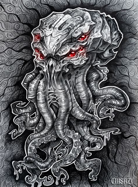 Fanart of our Lord, Cthulhu by Crishzi on DeviantArt