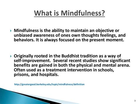 Mindfulness Ppt