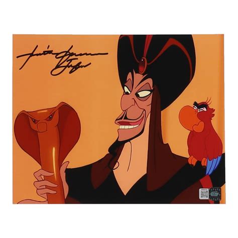 Jonathan Freeman Signed Aladdin 8x10 Photo Inscribed Jafar Oc