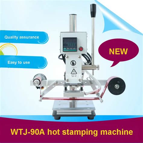 Multi Function Digital Hot Stamping Machine WTJ A Small Automatic Paper Feeding Leather PU Hot