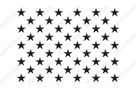 USA Stars Flag. SVG File for Cricut Graphic by artychoke.design · Creative Fabrica