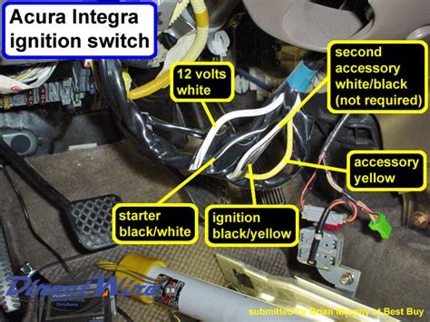 Acura Integra Ignition Wiring Diagram Wiring Diagram