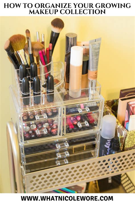 How To Organize Your Growing Makeup Collection