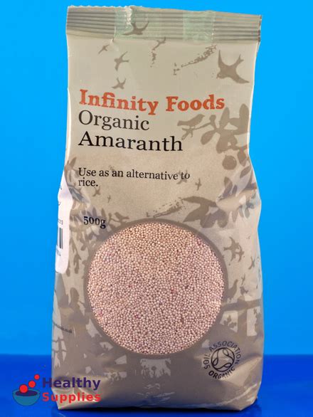 Organic Amaranth 500g Infinity Foods Uk Buy Online