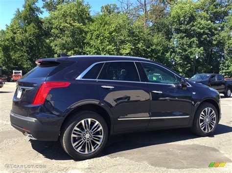 2017 Dark Adriatic Blue Metallic Cadillac Xt5 Premium Luxury Awd