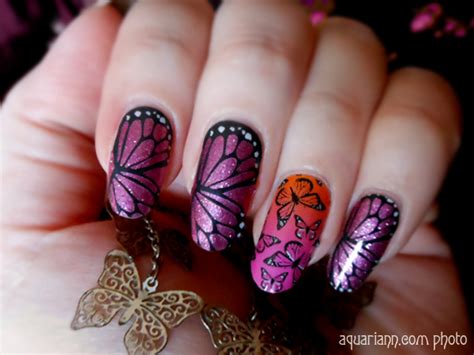 23 Ways To Wear Trendy Butterfly Nails This Spring Stayglam Atelier