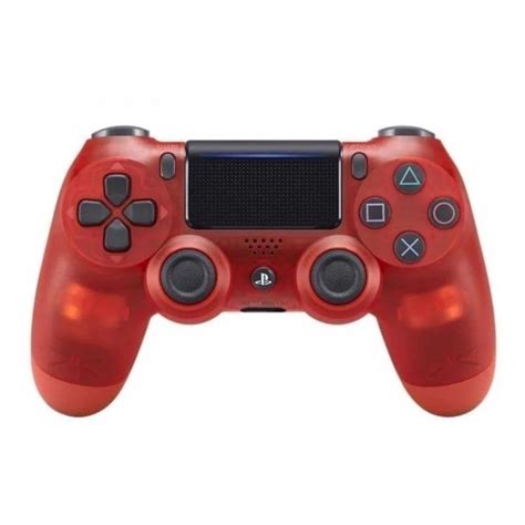 Controle Sem Fio Original Sony Dualshock 4 Red Crystal Vermelho