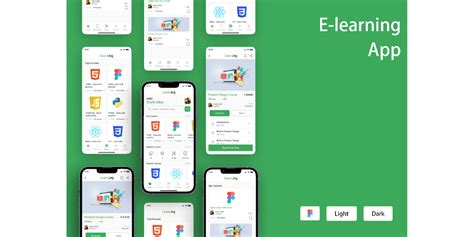 E Learning Mobile App Figma