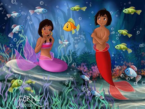 Shanti And Mowgli Disney Art Disney Movie Characters Disney Fan Art