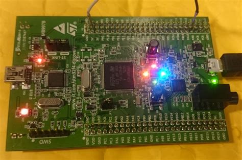 Board Stm32f407 Discovery With Micropython Letsmakerobot