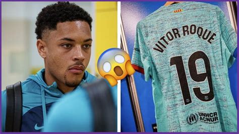 Vitor Roque Est Port Disparu Au Fc Barcelone Youtube