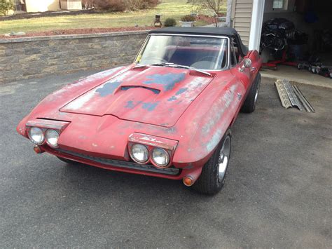 1963 Corvette Roadster Project Car Nice Patina Restomod Or Driver