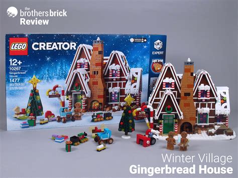 LEGO 10267 Winter Village Gingerbread House Main Image - The Brothers Brick | The Brothers Brick