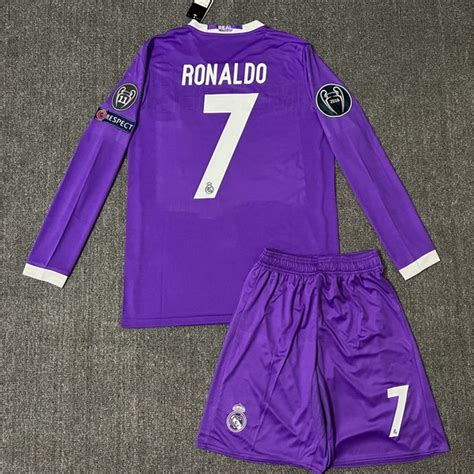 Real Madrid Ronaldo Jersey Purple - Etsy