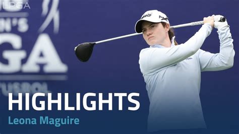 Leona Maguire First Round Highlights Kpmg Women S Pga