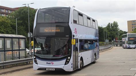 Transfer First Essex BN Route 25 ADL Enviro 400 MMC 40D Voith