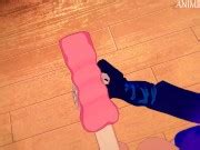 Fucking The Vtubers Snuffy And Projekt Melody In A Threesome Until Creampie Anime Hentai 3d