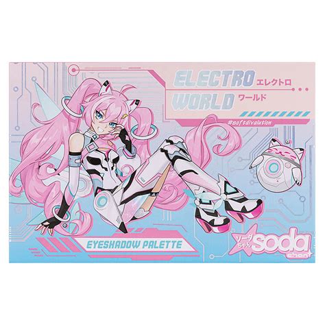 Палетка теней для век SODA Electro World #softdivalution | отзывы