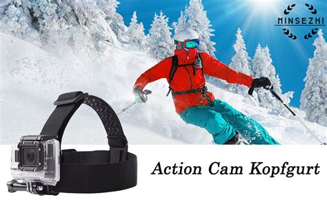 Actioncam Kopfgurt Action Cam Kopfband Halterung Kompatibel Mit Gopro