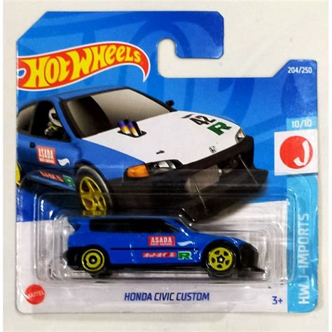 HOT WHEELS HONDA CIVIC CUSTOM HOT WHEELS HONDA CIVIC EG Shopee Philippines