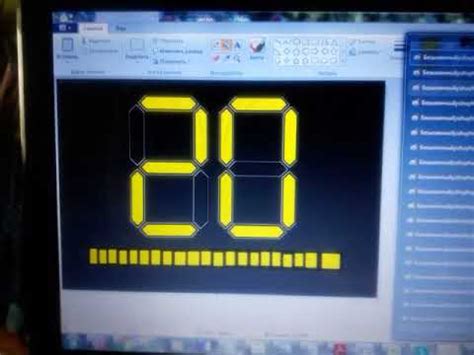 20 Seconds Please Countdown V Windows 7 Paint YouTube