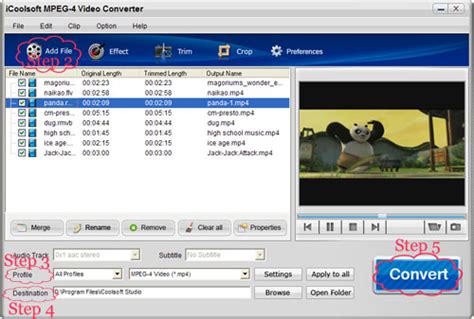 ICoolsoft MPEG 4 Video Converter Convert MPEG 4 Files To Any Format