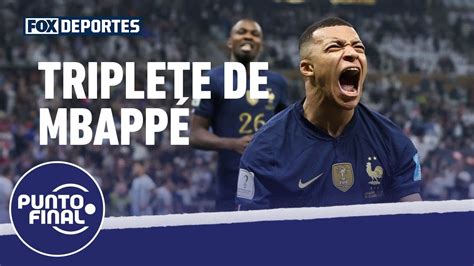 Kylian Mbappé lo volvió a empatar Punto Final YouTube