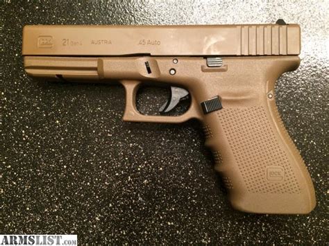 ARMSLIST For Sale Glock 21 Gen4 FDE